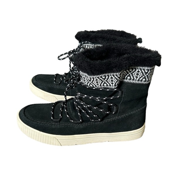 Toms Alpine Aztec winter boots NWOT women’s size 8 - Picture 3 of 10